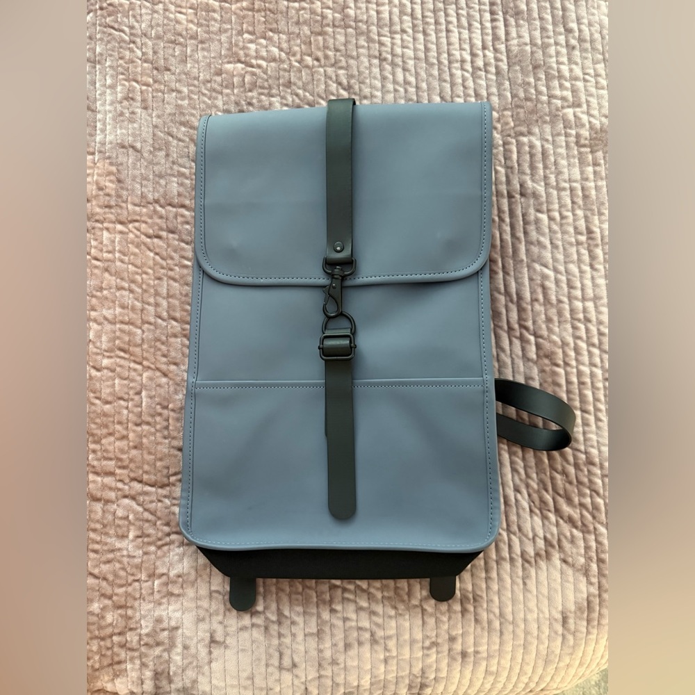 Greyish Blue RAINS Backpack